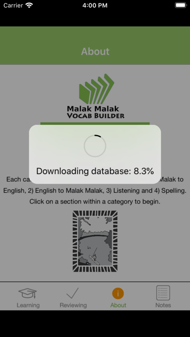 Screenshot #1 pour Malak Malak Vocab Builder