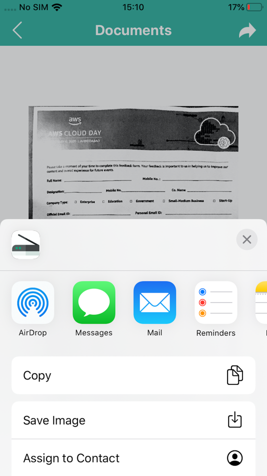 #6. Document Scanner App! (iOS) 由: Sujal Adhia