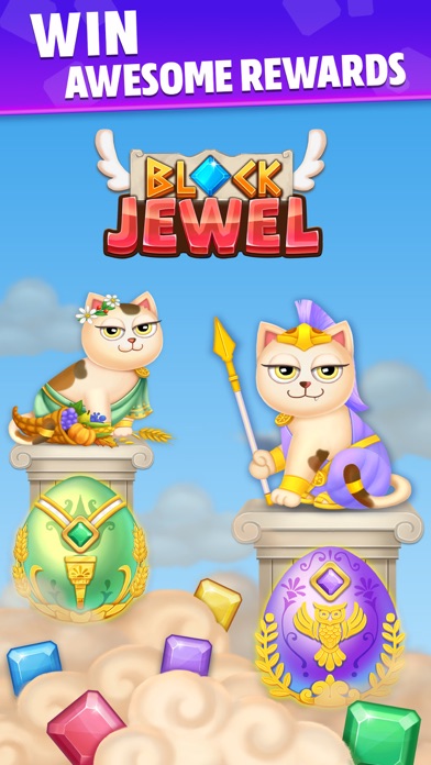 Screenshot #2 pour Jewel Block Puzzle Brain Game