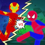 Super Stick Man Hero Battle