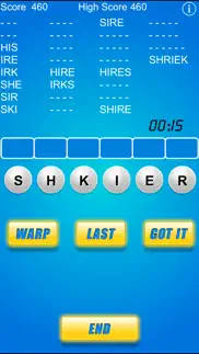 word warp - a word puzzle game problems & solutions and troubleshooting guide - 2