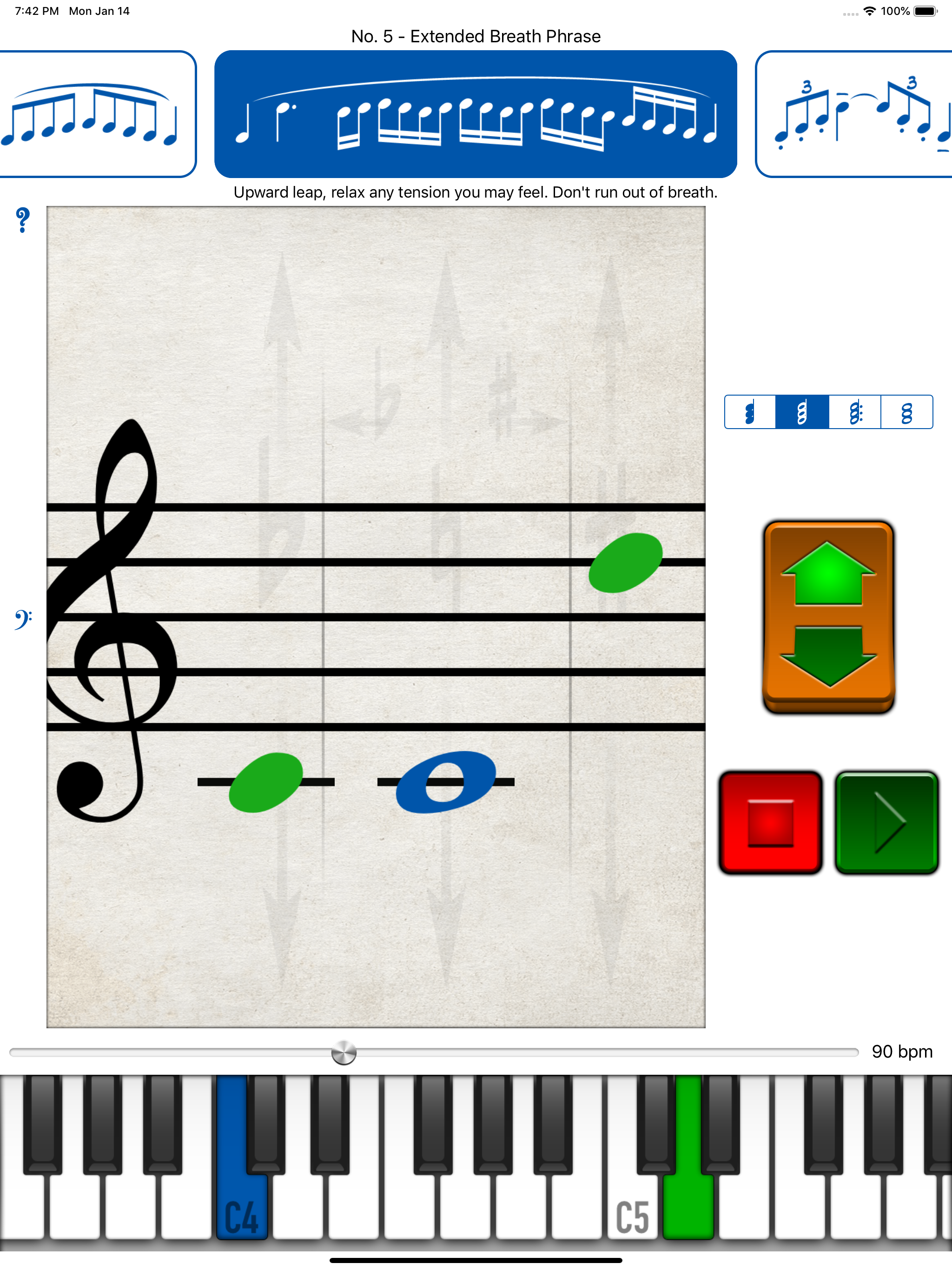 Vocal Exercises screenshot 3