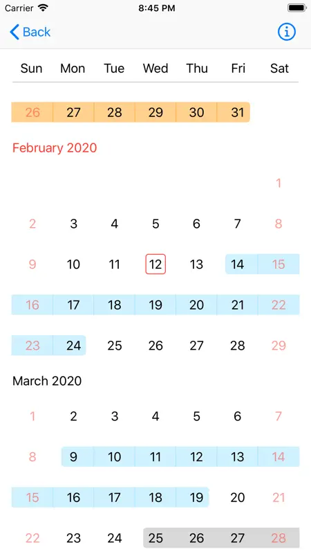 Schengen Stay Planner screenshot 6 of 7