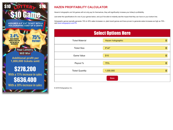 Screenshot #4 pour Hazen Profitability Calculator