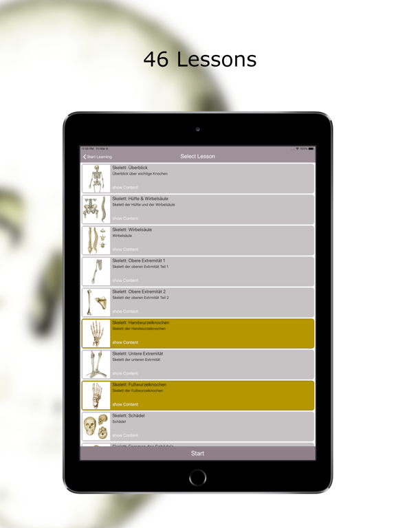 Screenshot #5 pour Anatomy Quiz lite