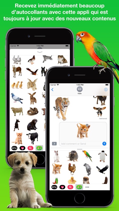 Screenshot #3 pour AnimalMoji Stickers