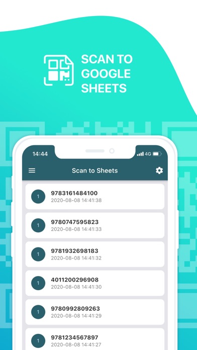 Scan to Sheets - QR & Barcode Screenshot