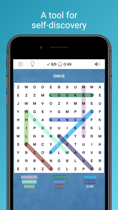 Word Search Brain Puzzle Game Screenshot