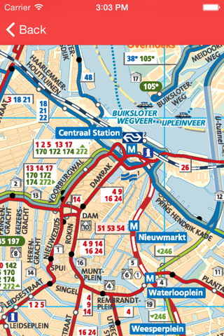 Amsterdam Public Transport Pro screenshot 2