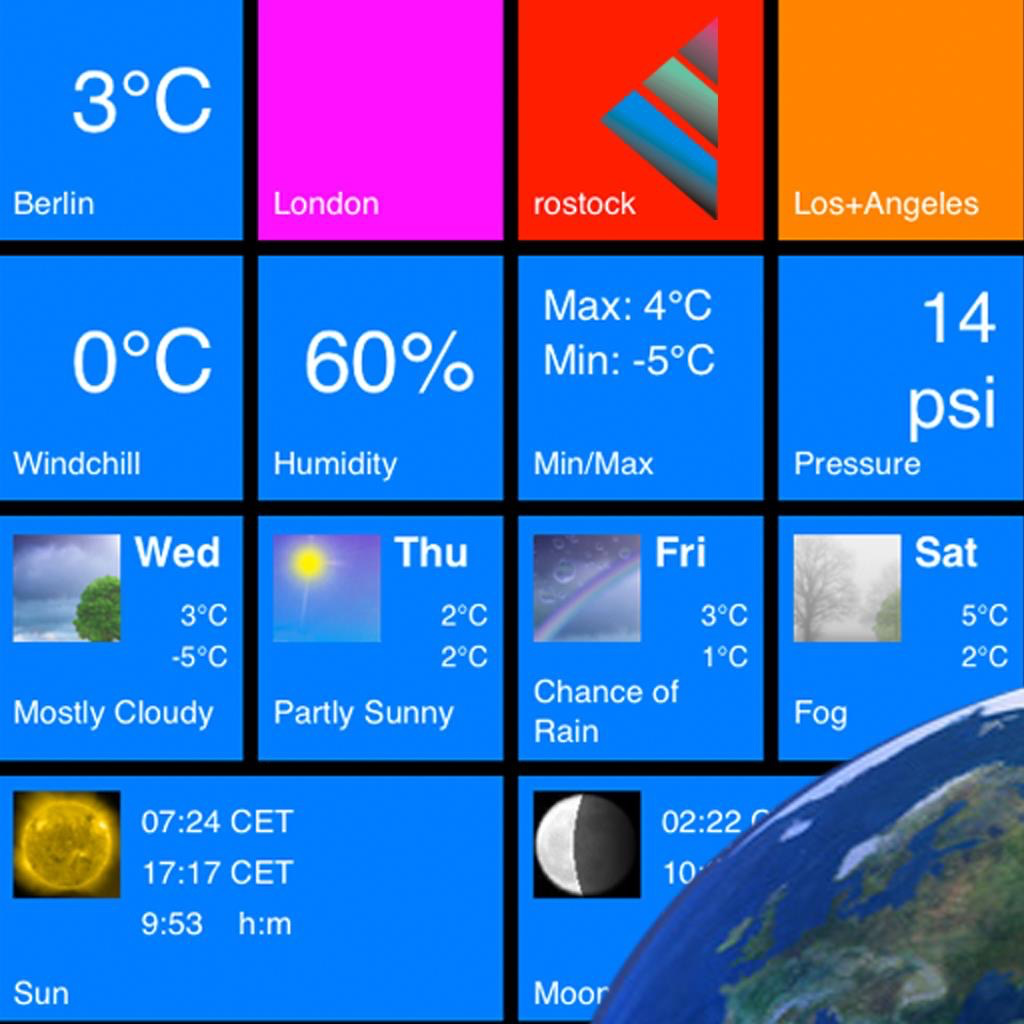 Get Tile Weather Lite for iOS, iPhone, iPad Aso Report