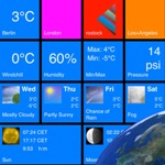 Download Tile Weather Lite app