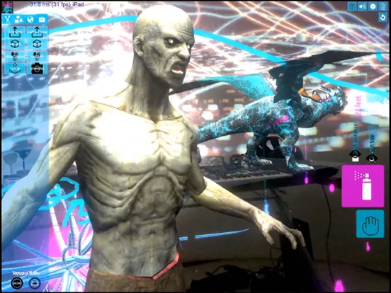 Paint-AR iPad screenshot 1 - Productivity app