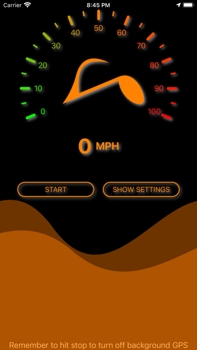 Audio Cruise Control Screenshot