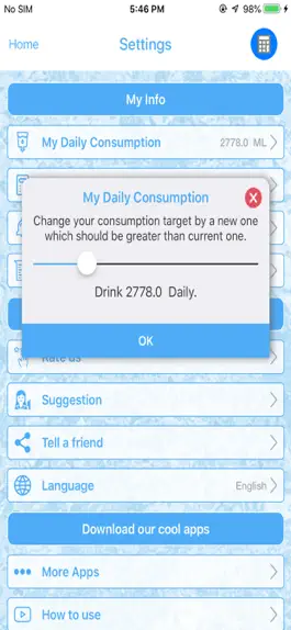 Game screenshot Drink Water Reminders Tracker apk