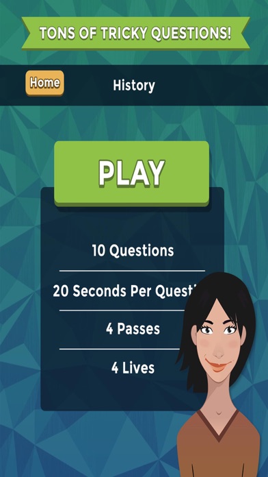 QuizMania True Or False Trivia Screenshot