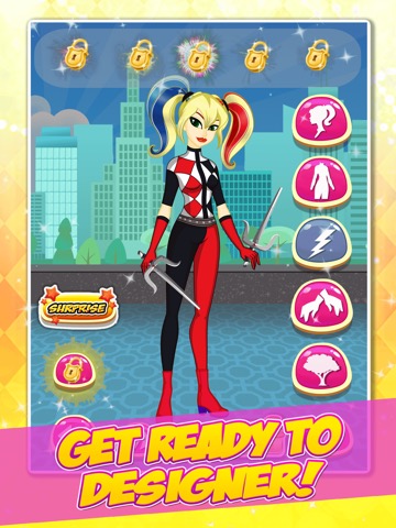 Super Hero Girls Dress Upのおすすめ画像3