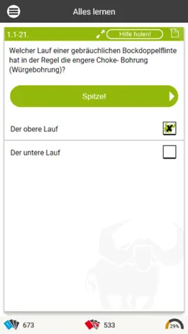 Game screenshot Jagdscheine (Bundesländer) hack