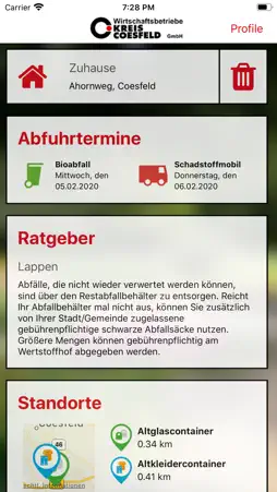 abfallapp WBC screenshot 4