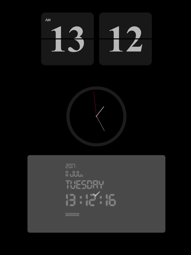 Skjermbilde av OneClock - A Simple Flip Clock