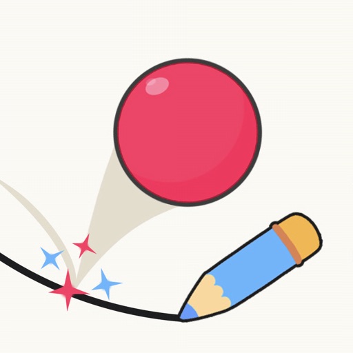 Draw Ball: Paint Color Line Icon