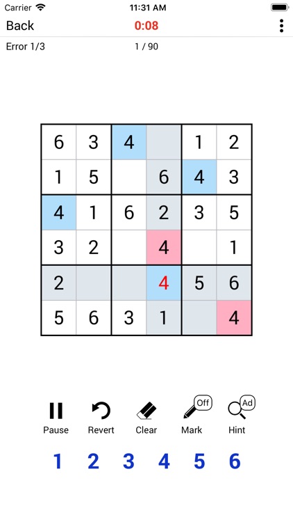 Sudoku Classic．