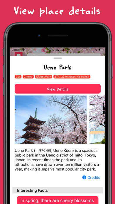 Sakura: Japan Travel Guide Screenshot