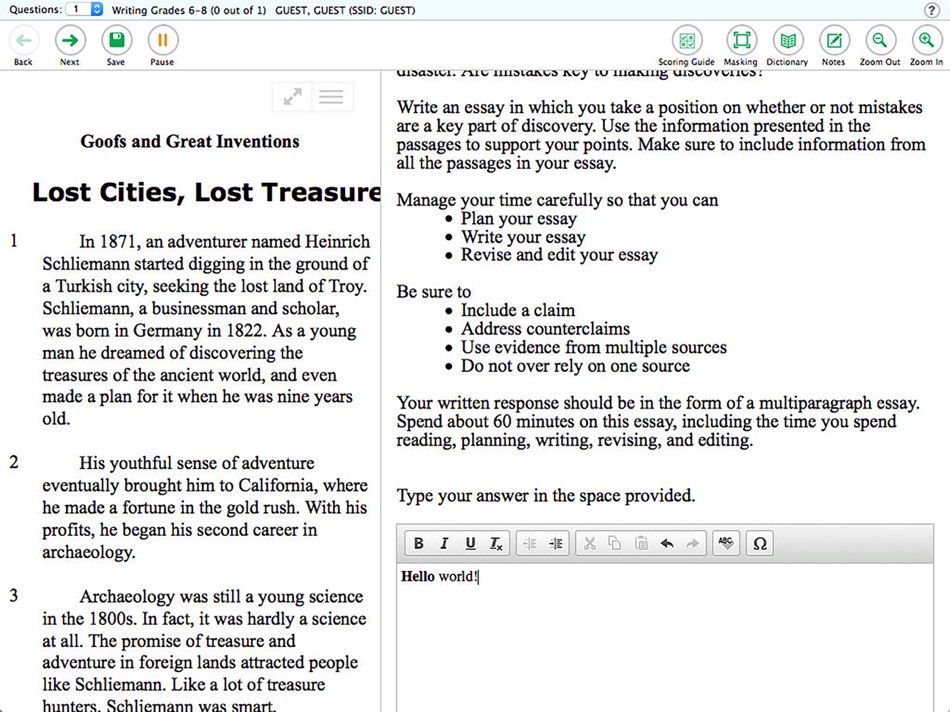 #4. SecureTestBrowser (iOS) بواسطة: Cambium Assessment, Inc.