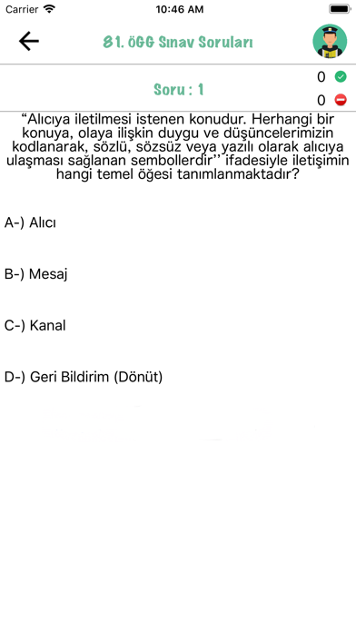 Özel Güvenlik Soruları 2021 Screenshot