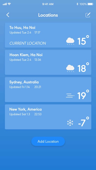 Weather - Weather forecast Screenshot