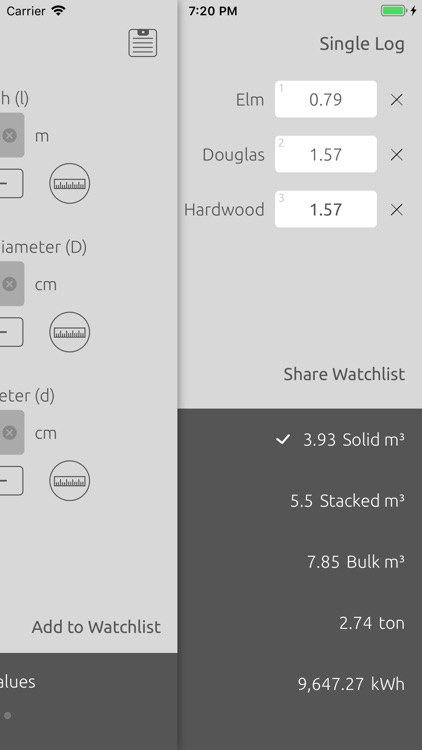Wood Calculator screenshot-4