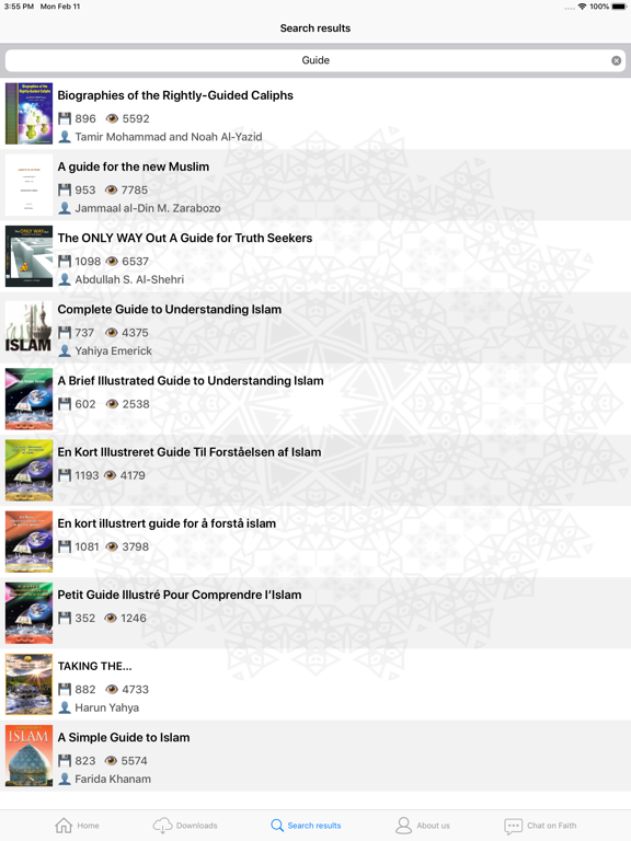 Screenshot #6 pour Muslim e-Library - المكتبة