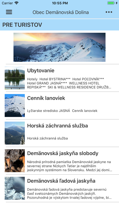 Obec Demänovská Dolina screenshot 3