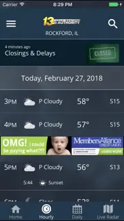wrex weather iphone screenshot 3