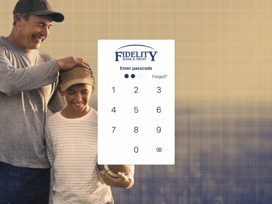 Fidelity Bank & Trust–Mobile iPad screenshot 2 - Finance app