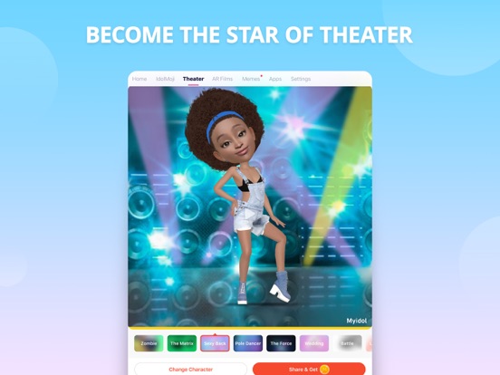 Myidol · 3D Avatar Creator iPad