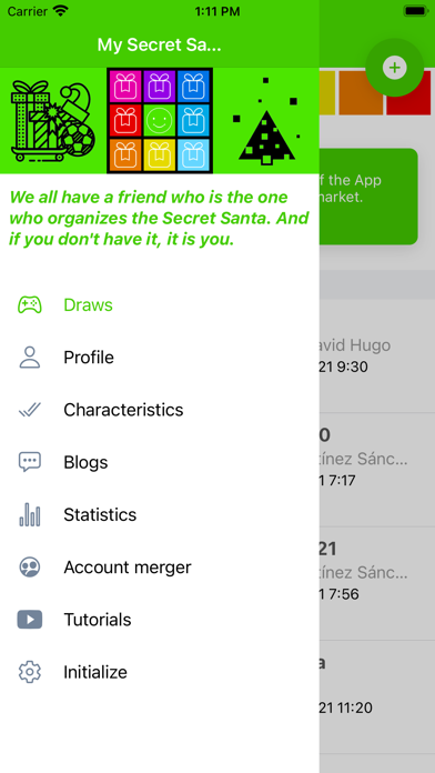 My Secret Santas Gift Exchange Screenshot