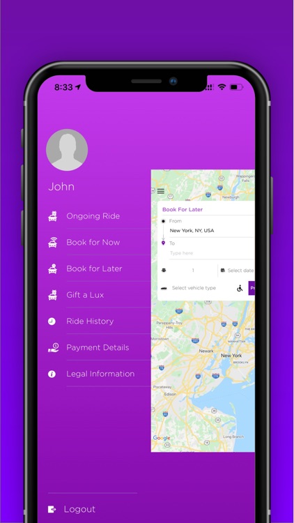 Lux: Professional Ridesharing