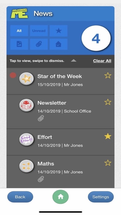 MarvellousMe for Parents Screenshot