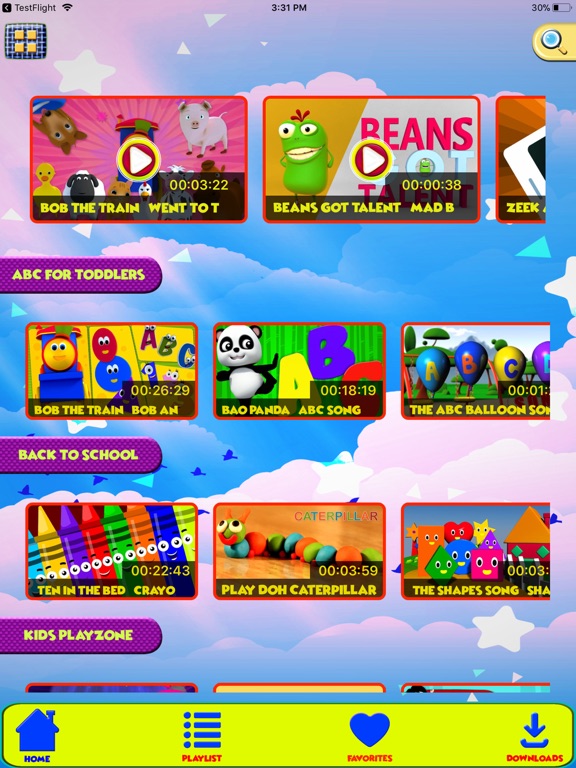 Screenshot #4 pour KidsTV Chansons de Bebe