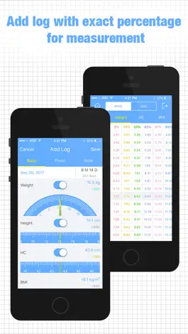 Game screenshot iBaby Growth Charts hack