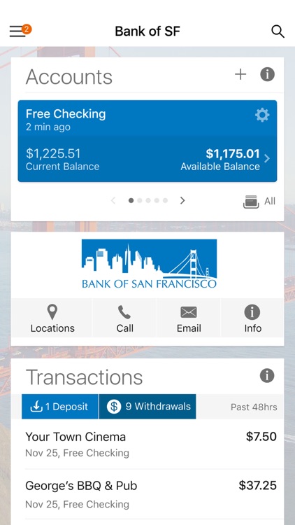 Bank of San Francisco