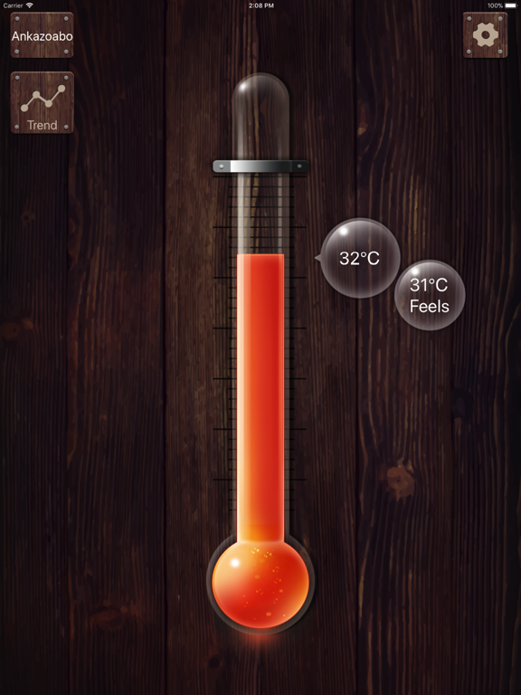 Screenshot #5 pour thermomètre-températureMétéo