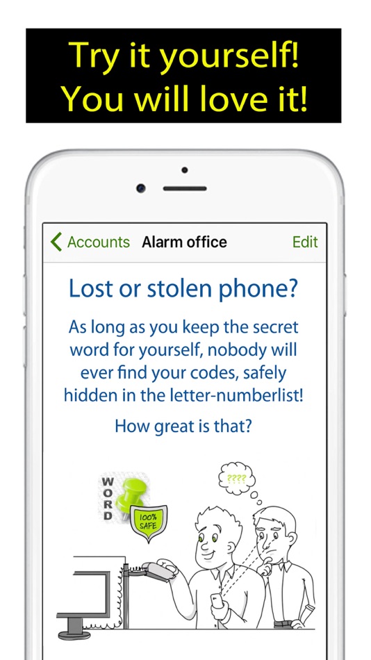 #5. WordPIN - Passcode Storage (iOS) 由: R.F. van der Steeg