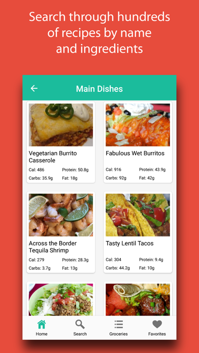 Mexican Recipes & Drinks Screenshot