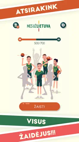 Game screenshot Mes už Lietuvą su PERSKINDOL mod apk