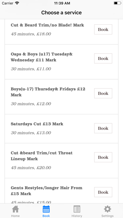 Screenshot 2 of The Barber App