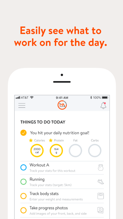 Hybrid Athlete Training Screenshot