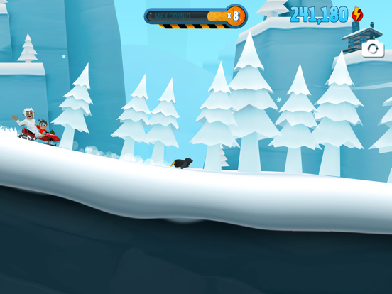 Screenshot #1 for Ski Safari 2