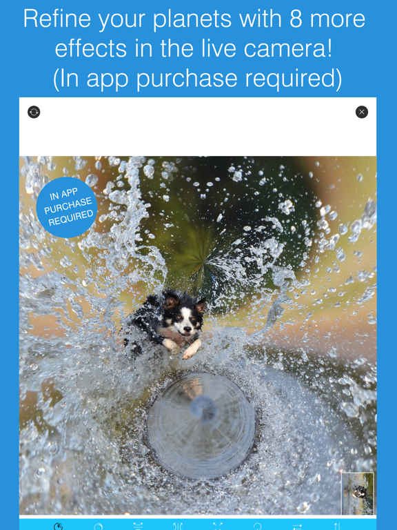 Tiny Planet Photos and Video iPad screenshot 7 - Photo & Video app