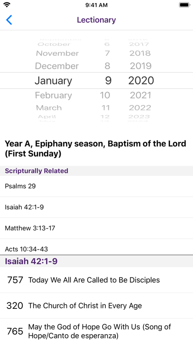 Glory to God Hymnal Screenshot
